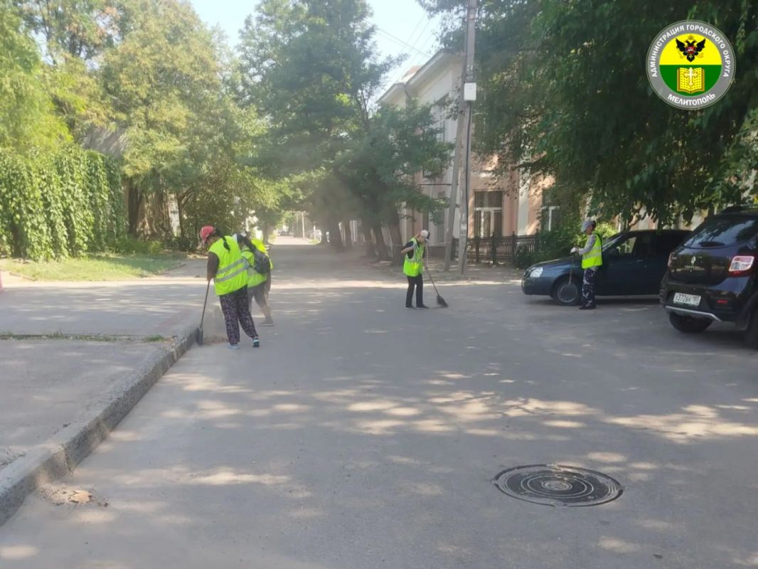 В Мелитополе продолжаются работы по благоустройству общественных территорий В Мелитополе продолжаются работы по благоустройству общественных территорий