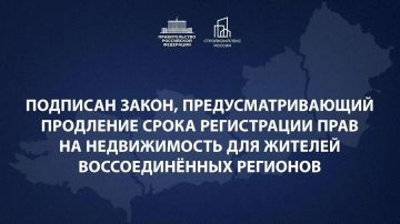 Срок регистрации недвижимости для жителей новых регионов продлен
