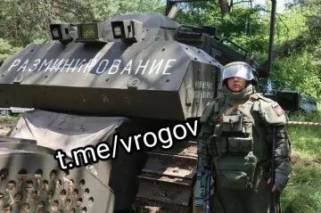 Владимир Рогов: Дорога на подходах к Энергодару - разминирована!