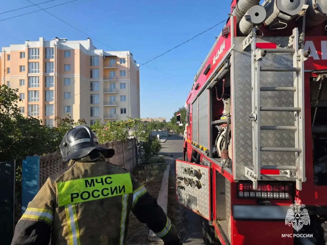 В Мелитополе сотрудники МЧС России оперативно ликвидировали пожар В Мелитополе сотрудники МЧС России оперативно ликвидировали пожар
