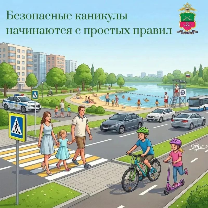 Безопасные каникулы начинаются с простых правил