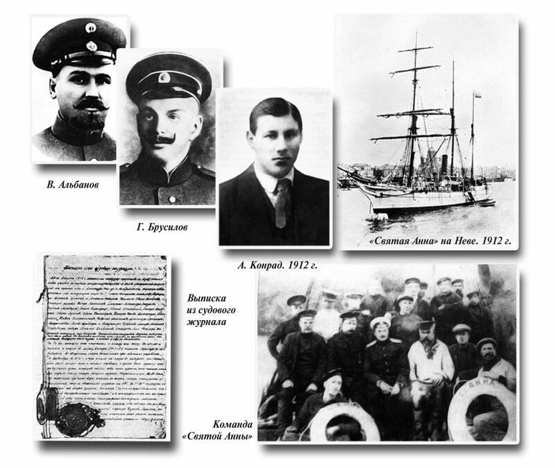 Урок истории.. 10 августа 1912 года. Из Санкт-Петербурга вышла шхуна «Святая Анна» под командованием Георгия Брусилова Урок истории.. 10 августа 1912 года. Из Санкт-Петербурга вышла шхуна «Святая Анна» под командованием Георгия Брусилова