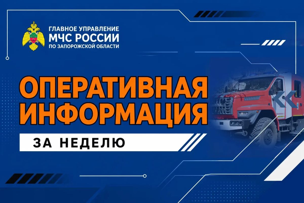 Оперативная информация за неделю Зарегистрировано 477 происшествий Оперативная информация за неделю Зарегистрировано 477 происшествий