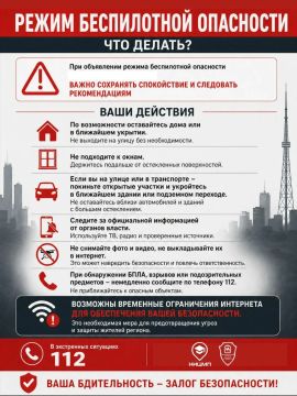 При угрозе атаки БПЛА важно действовать быстро и спокойно