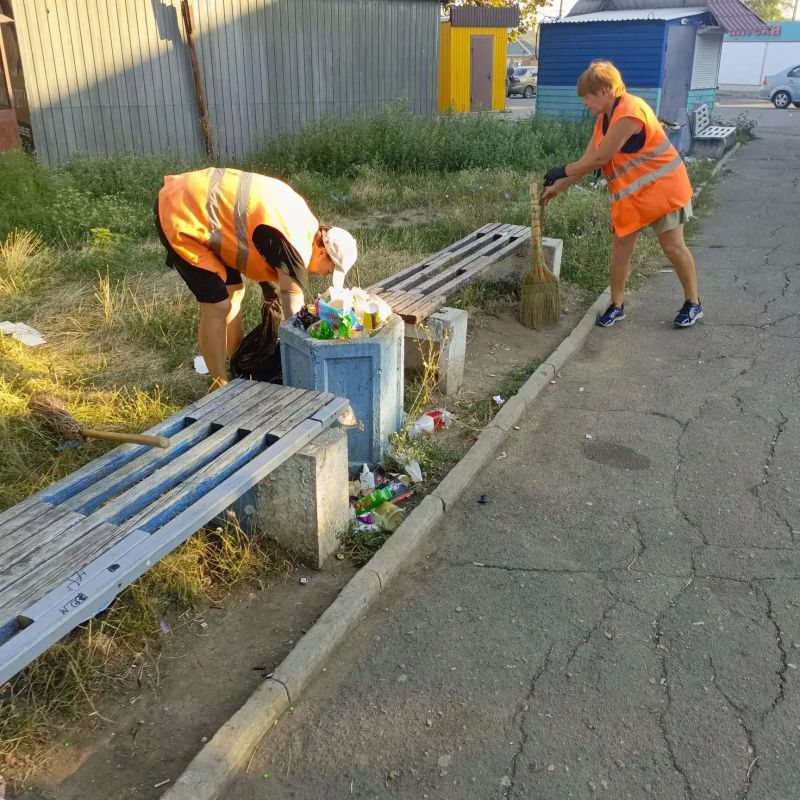 МБУ «Благоустройство. Бердянск» навело порядок на пляже Верховой и в ФОКОТе МБУ «Благоустройство. Бердянск» навело порядок на пляже Верховой и в ФОКОТе