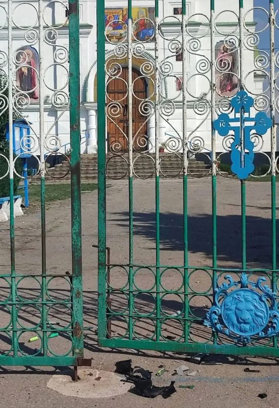 ВСУ продолжают атаковать храмы Запорожской области ВСУ продолжают атаковать храмы Запорожской области