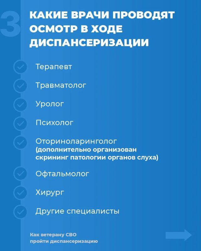 Инструкция: как ветерану СВО пройти углубленную диспансеризацию при поддержке фонда «Защитники Отечества» Инструкция: как ветерану СВО пройти углубленную диспансеризацию при поддержке фонда «Защитники Отечества»