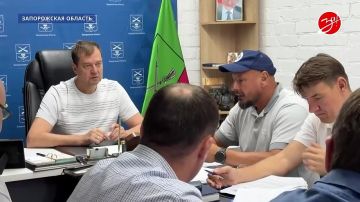 Губернатор Запорожской области Евгений Балицкий провёл рабочую встречу с руководством Магистральных электрических сетей Юга и Таврического предприятия магистральных электрических сетей