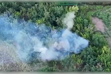 Сеть опорных пунктов ВСУ на Запорожье уничтожили дронами "Молния"