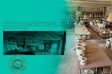 В Запорожье на продажу выставили керамический завод «Ориана-Запорожкераміка», который производит горшки для цветов и сувениры, – OpenMarket