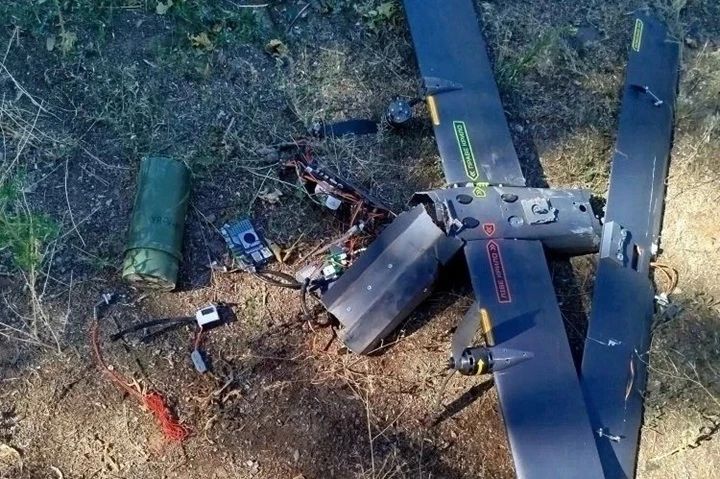 На трассе возле Энергодара сбили украинский беспилотник