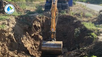 Специалисты филиала «Мелитопольское ПУВКХ» ГУП ЗО «Вода Запорожья» завершили аварийно-восстановительные работы по устранению порыва на сетях водоснабжения в пгт Мирный городского округа Мелитополь
