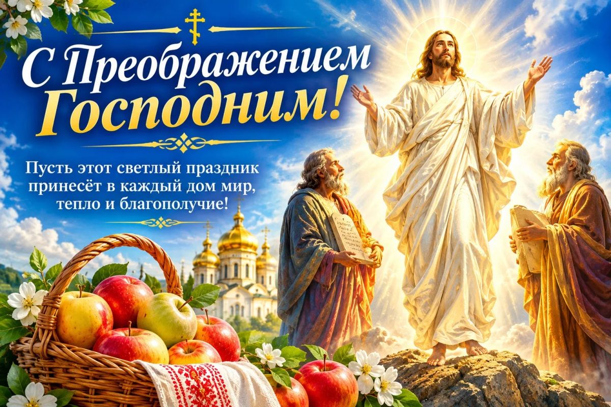 Преображение Господне — праздник света, веры и духовного обновления
