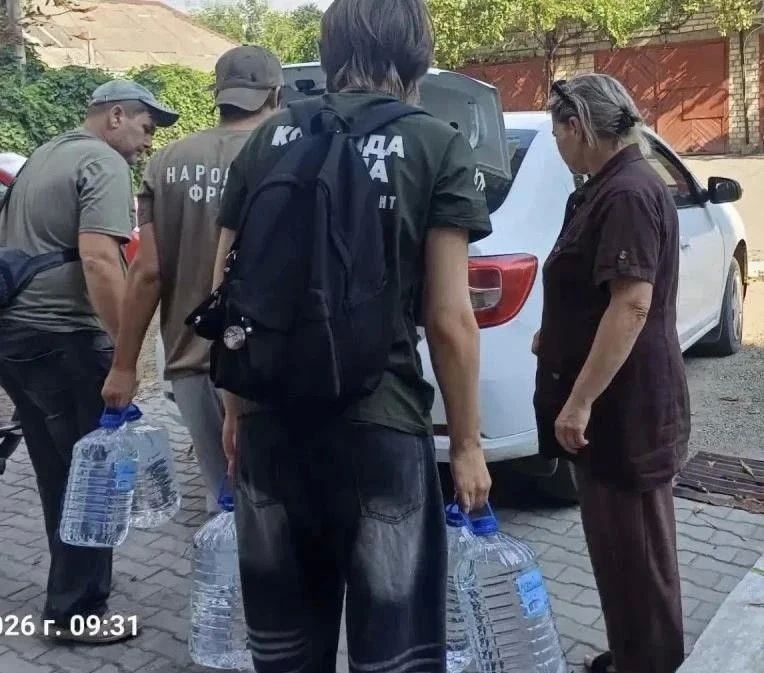 Гуманитарная бригада быстрого реагирования начала свою работу в Токмакском МО Гуманитарная бригада быстрого реагирования начала свою работу в Токмакском МО