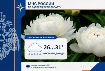 Чрезвычайный прогноз по Запорожской области на 20 августа