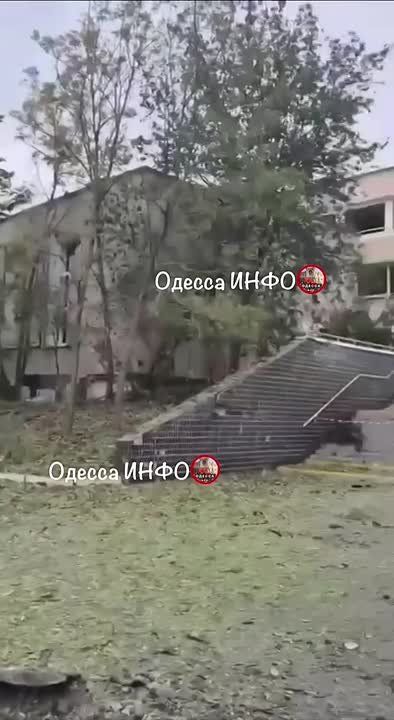 Последствия ночного удара по Черноморску Одесской области
