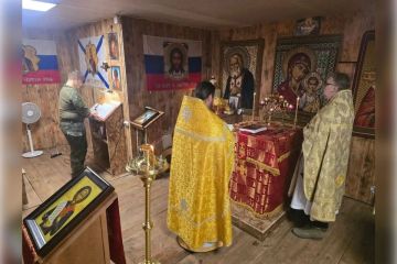 В Запорожской области проводят службы в восьми блиндажных храмах