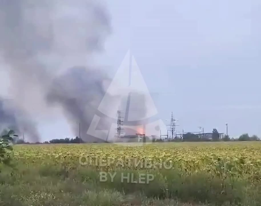 В Запорожье в результате атаки был полностью уничтожен крупный ликеро-водочный завод "Хортица"