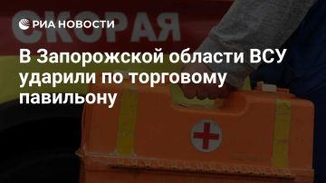 Четыре человека пострадали из-за удара ВСУ по торговому павильону в запорожской Васильевке, сообщил Балицкий