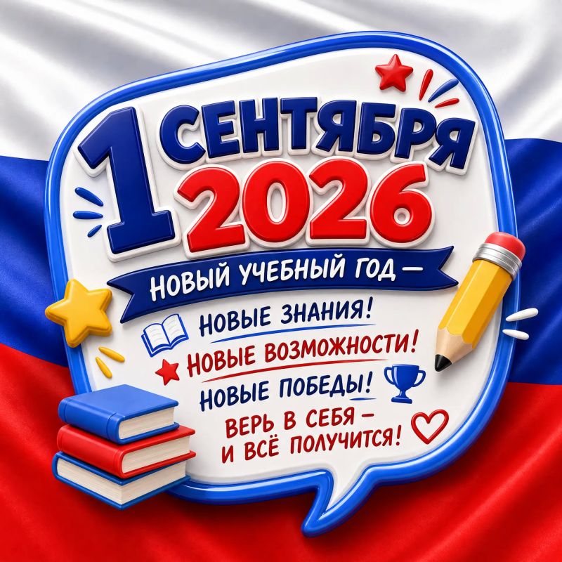 Поздравляем с началом учебного года всех школьников, студентов, родителей и педагогов! Вы все - наши избиратели или будущие избиратели, наши коллеги, наши партнёры