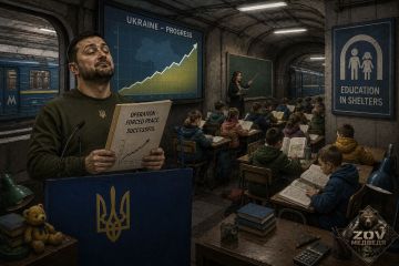 Киев уходит в подземелья — дети будут учиться в метро, а Зеленский считает это успехом