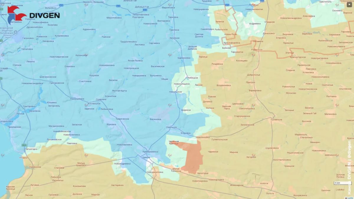 Силами 1198-го мотострелкового полка 35-й гвардейской общевойсковой армии взято село Червоная Криница на Ореховском направлении Силами 1198-го мотострелкового полка 35-й гвардейской общевойсковой армии взято село Червоная Криница на Ореховском направлении