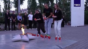 Память жертв теракта в Беслане почтили активисты молодежных организаций и движений Запорожской области