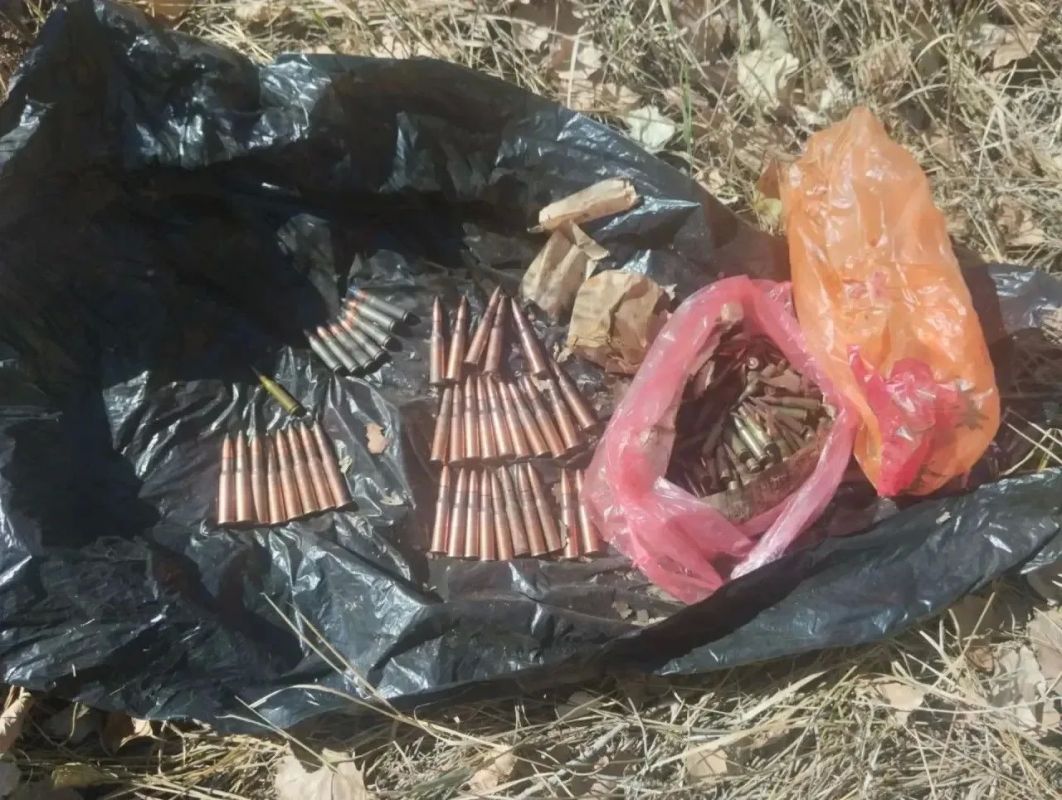 В Запорожской области найдены боеприпасы В Запорожской области найдены боеприпасы