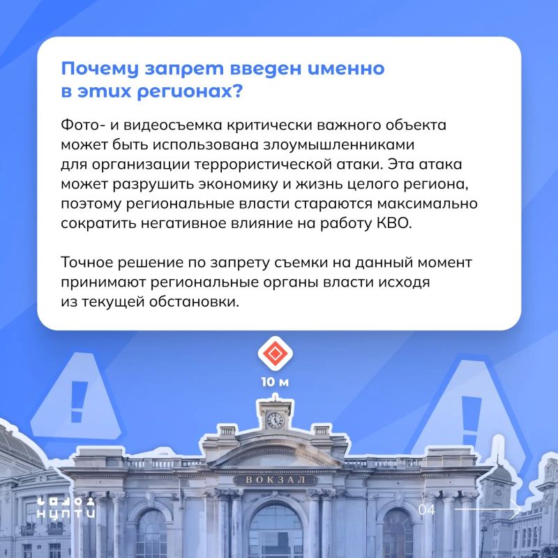 В 2026 году в ряде регионов введен запрет на съемку критически важных объектов В 2026 году в ряде регионов введен запрет на съемку критически важных объектов