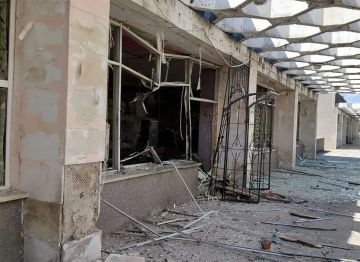 Три дрона ВСУ нанесли удар по кафе в Энергодаре, сообщил глава города Максим Пухов