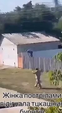 В сети распространяется видео на котором женщина стреляет из ружья в людоловов ТЦК, пытавшихся похитить её мужа