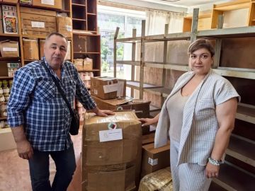 Новая партия гуманитарной помощи доставлена в Запорожскую область