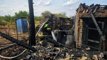 140 пожаров произошло в Запорожской области за неделю