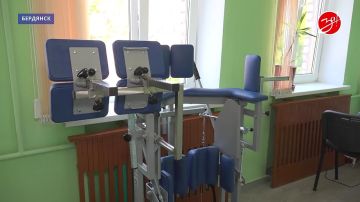 В Бердянске работает отделение реабилитации центральной районной больницы