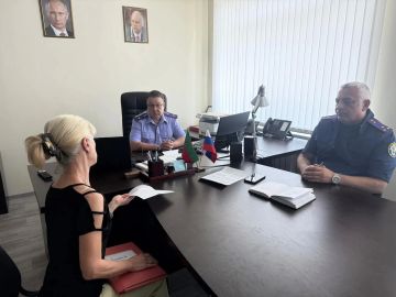Руководитель СУ СК России по Запорожской области провёл приём граждан в Мелитополе
