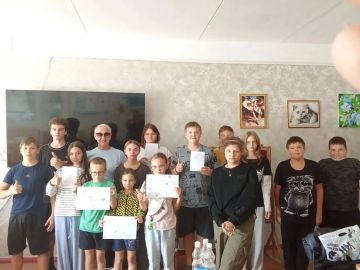 В детском санатории «Бердянский» дети сами стали авторами сказок