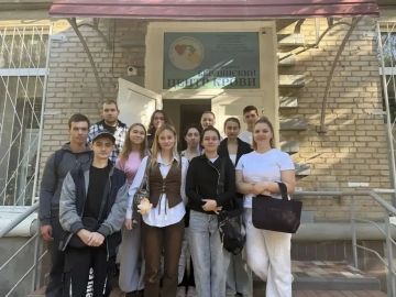 Студенты-медики из Бердянска сдали кровь для раненых и пострадавших от атак БПЛА
