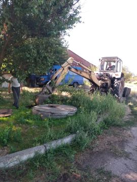 Оперативное решение: совместная работа с ГУП «Вода Запорожья» по устранению порыва в Тихоновке