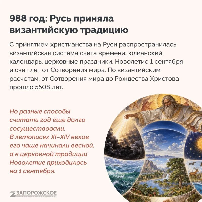 14 сентября в Русской православной церкви отмечают Новолетие — начало церковного года 14 сентября в Русской православной церкви отмечают Новолетие — начало церковного года