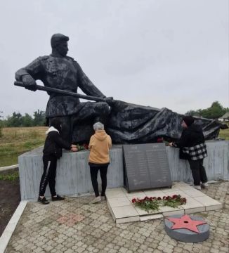 В селе Шевченковское почтили память освободителей