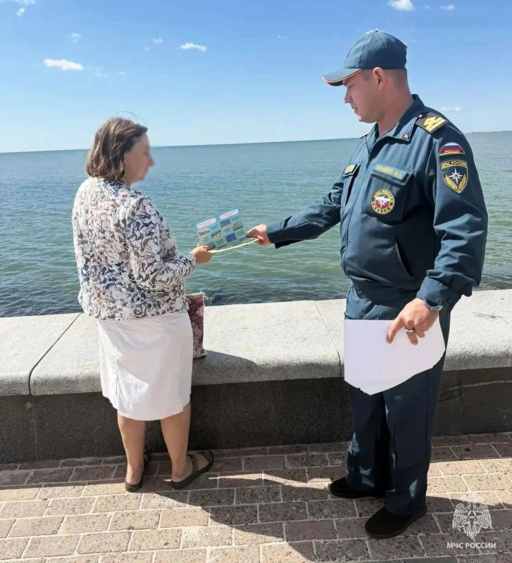 Профилактический рейд специалистов Центра ГИМС МЧС России по Запорожской области прошел в Бердянске Профилактический рейд специалистов Центра ГИМС МЧС России по Запорожской области прошел в Бердянске