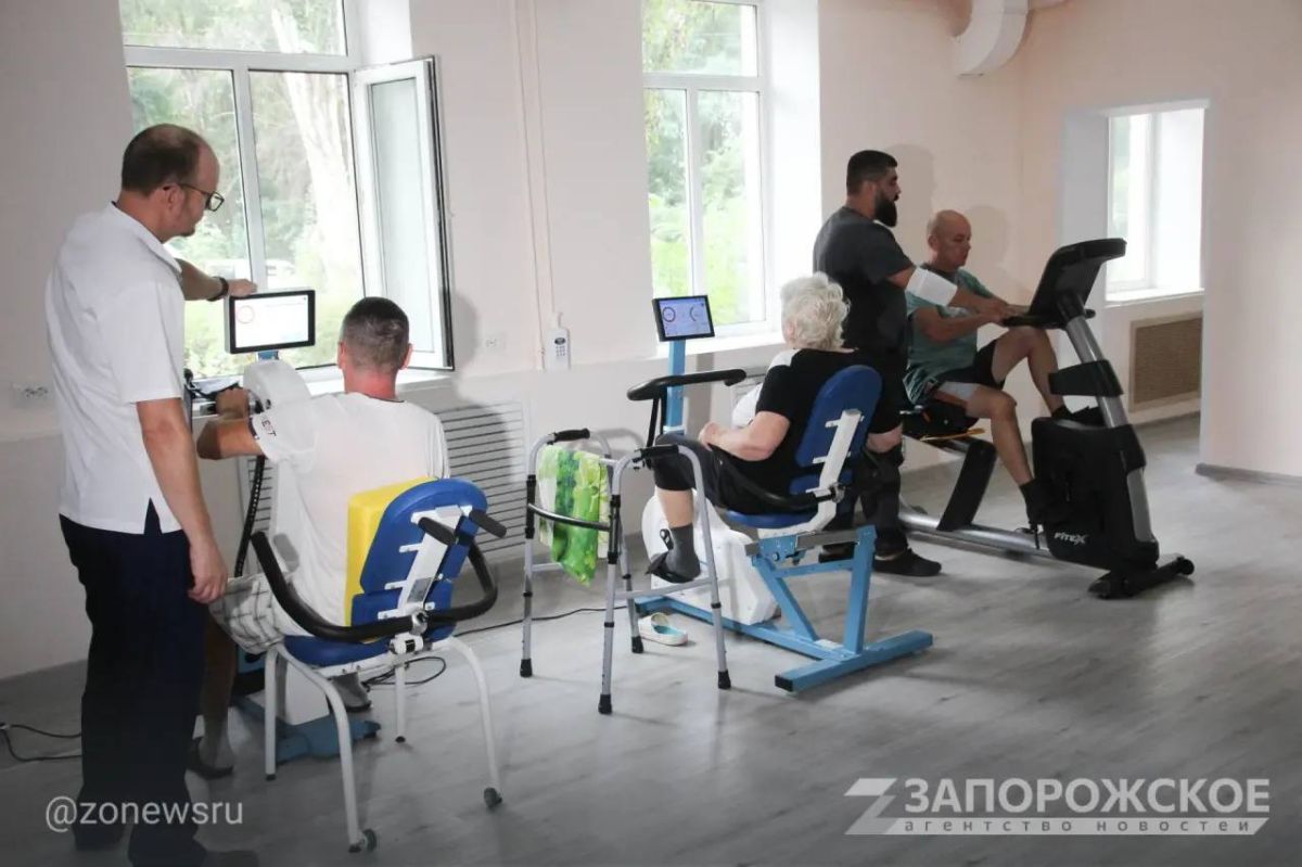 Около 350 пациентов прошли реабилитацию в Мелитополе с начала года Около 350 пациентов прошли реабилитацию в Мелитополе с начала года