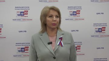 Председатель Избирательной комиссии Запорожской области Галина Катющенко огласила информацию о явке избирателей по данным на 15:00: