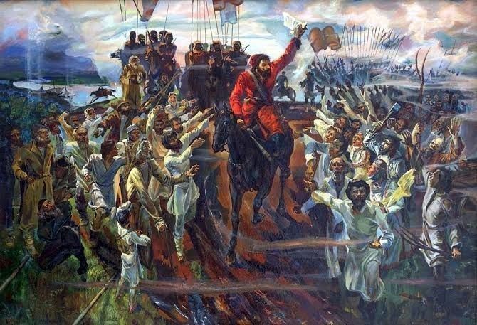 Спустя 253 года. 17 сентября 1773 года в России началось восстание под предводительством Пугачева, которое, несмотря на поражение через 2 года, оказало глубокое влияние на Россию Спустя 253 года. 17 сентября 1773 года в России началось восстание под предводительством Пугачева, которое, несмотря на поражение через 2 года, оказало глубокое влияние на Россию