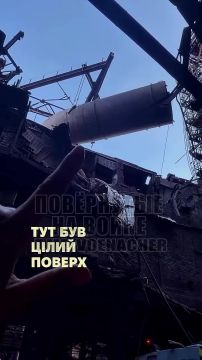Дополнительные кадры последствий недавнего удара по комбинату «Запорожсталь»