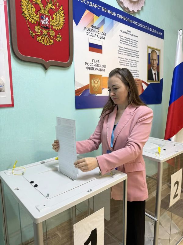 Алёна Трокай: Приняла участие в выборах депутатов Государственной Думы Российской Федерации Алёна Трокай: Приняла участие в выборах депутатов Государственной Думы Российской Федерации