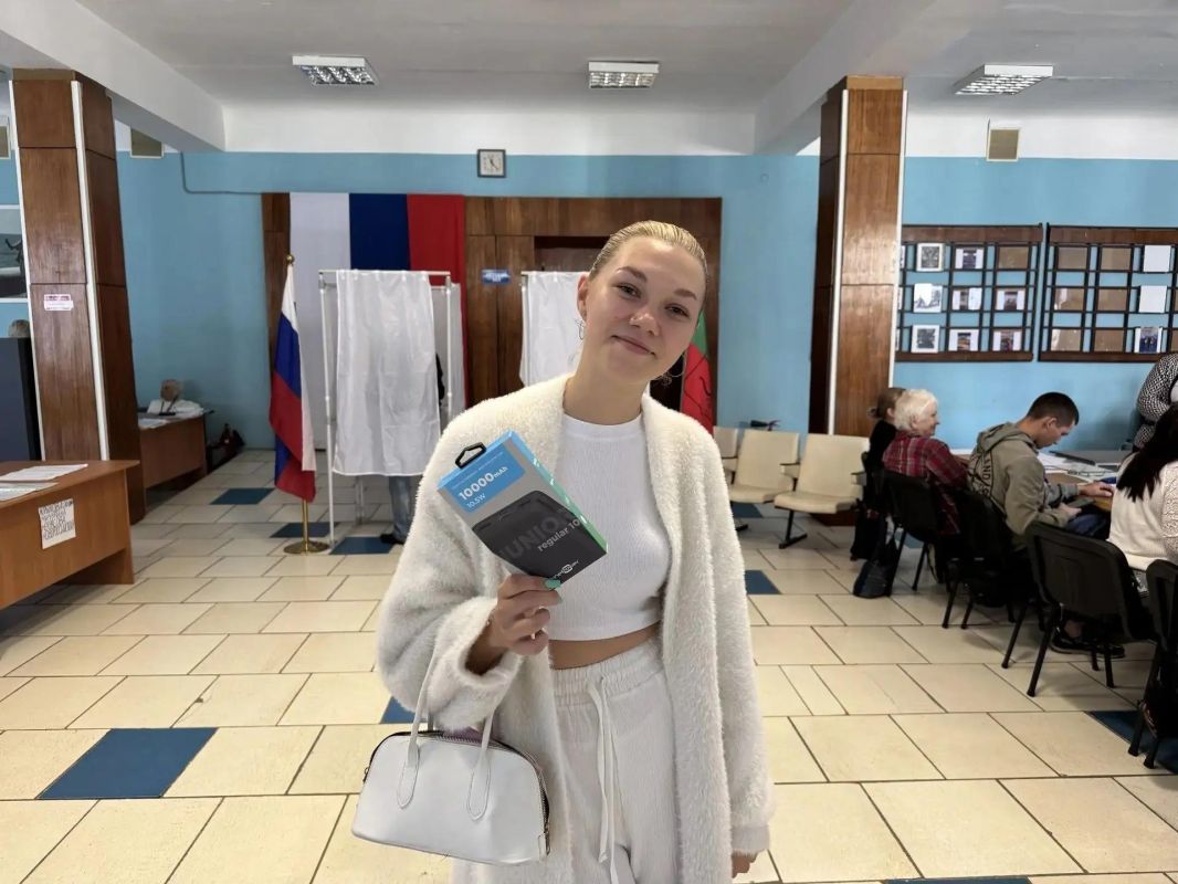 За первое в жизни голосование - подарок! За первое в жизни голосование - подарок!