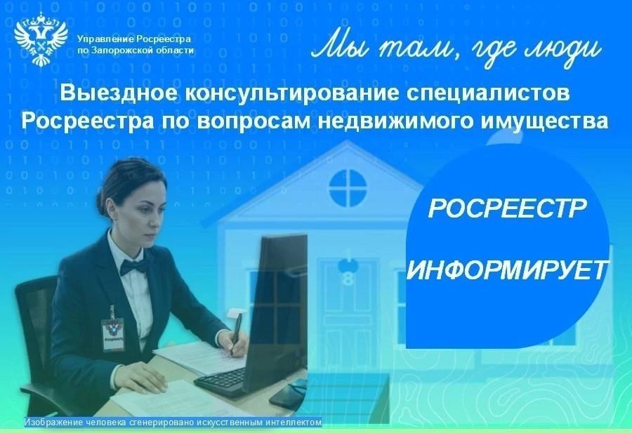 Росреестр по Запорожской области рассказал, как попасть на выездную консультацию специалистов ведомства в офисах МФЦ