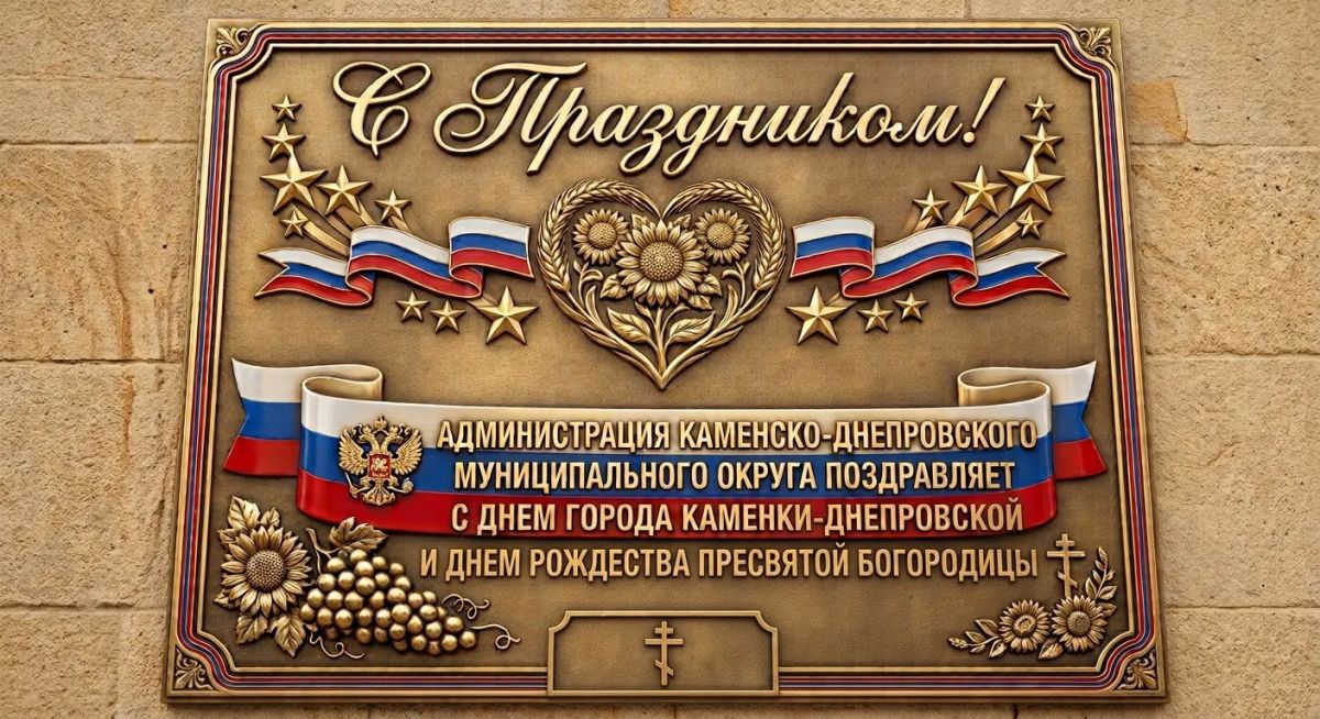 Дорогие земляки!. 21 сентября — особенный день для нашей Каменки-Днепровской и всего района