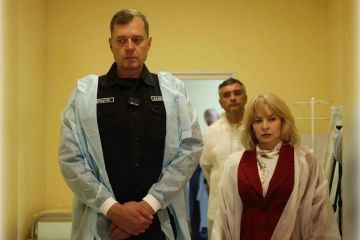 Губернатор Балицкий навестил раненую главу изиркома в Запорожкой области